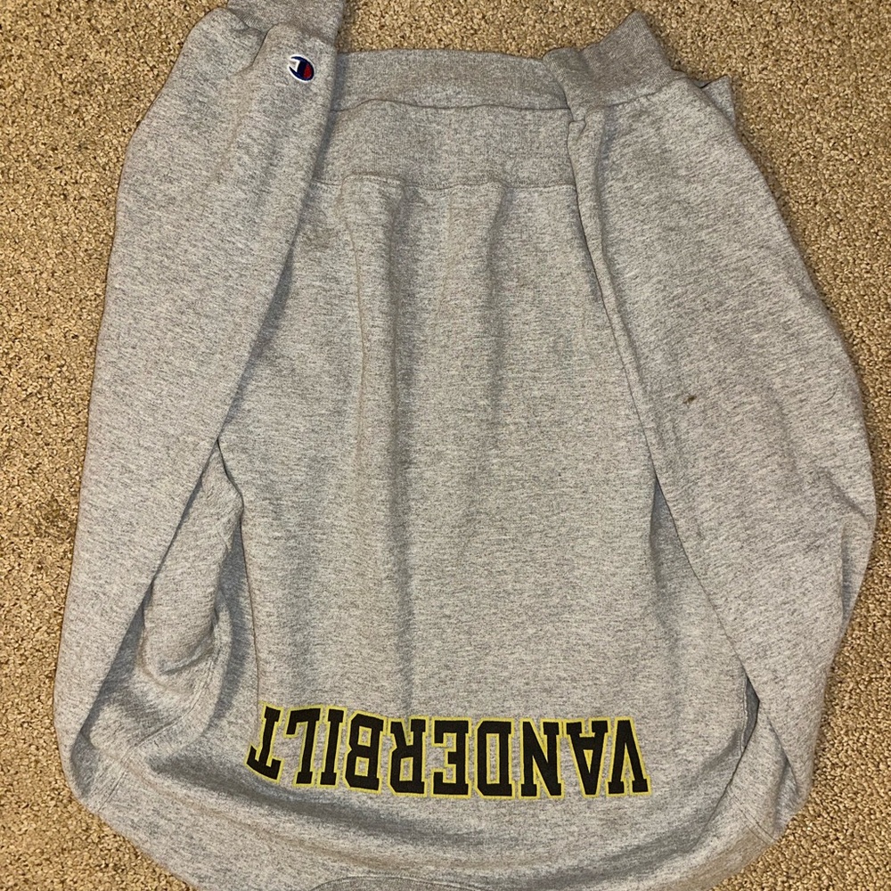 Champion Gray Vanderbilt Sweatshirt